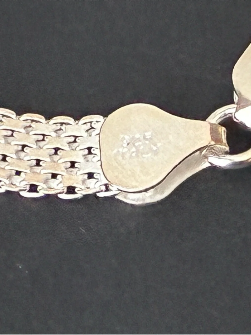 Sterling Silver 925 Bismarck 7” 6mm - Silver Tone